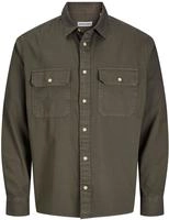 Jack & Jones Langarmhemd "JJETRAVIS SHIRT LS NOOS" mit Brusttaschen