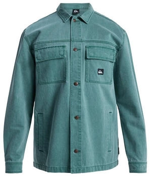 Quiksilver Mohab Washed Twill Langarmhemd trekking green