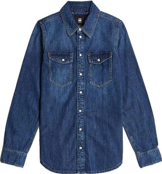 G-Star Slim Western Hemd dunkelblau D27714