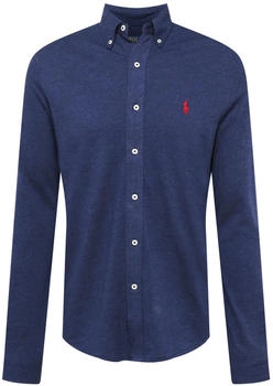 Polo Ralph Lauren Freizeithemd Button-Down-Kragen Marine Melange