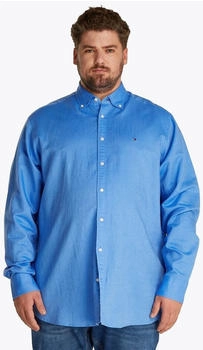 Tommy Hilfiger Langarmhemd BT-Linen Blend Solid blau spell