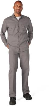 Dickies Langärmeliges Arbeitshemd Argento silber