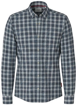 Joop! Hemd Modern Fit dunkelblau weiß