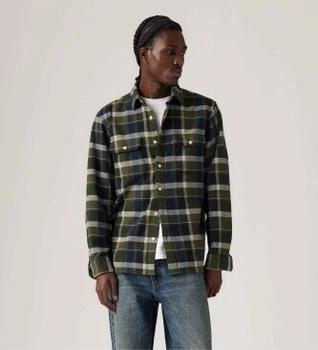 Levi's jackson worker shirt grün