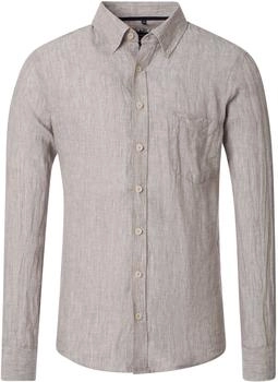 CASAMODA Freizeithemd Langarm Button-Down beige
