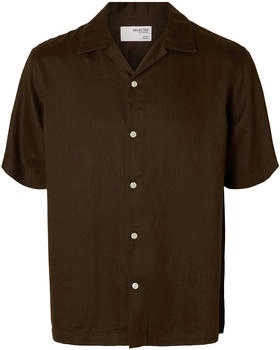 Selected Outdoorhemd SLHRegnoa schoko 0003