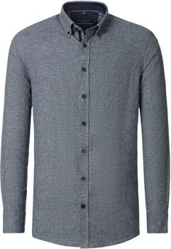 CASAMODA Comfort Fit Hemd blau einfarbig