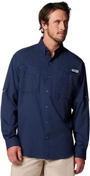 Columbia Tamiami Ii Langarmshirt marineblau