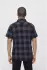 Brandit Checkshirt halfsleeve schwarz grau