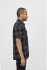 Brandit Checkshirt halfsleeve schwarz grau