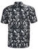 Helly Hansen Fjord QD SS Shirt navy nautical aop 594