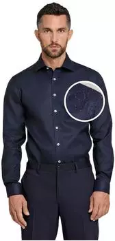Lindbergh Businesshemd 'Lindbergh' blau dk navy 74407504-XXL