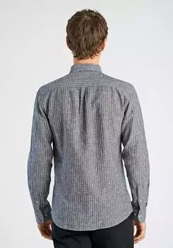 Lindbergh Leinenhemd 'Lindbergh' navy 73880358