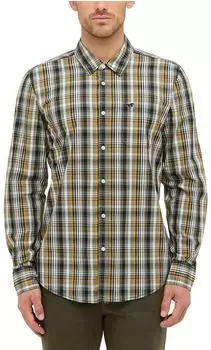 MUSTANG Hemd mehrfarbig Baumwolle Regular Fit