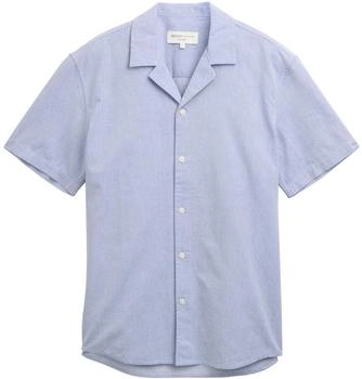 Tom Tailor Denim 1046164 Hemd sodalitblau struktur