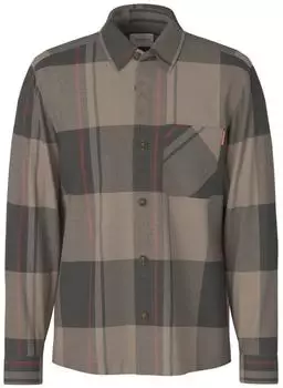 Joop! Overshirt HARVI schwarz taupe rot
