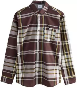 Next Fashion Bügelfreies Langarmhemd Oxfordhemd rot