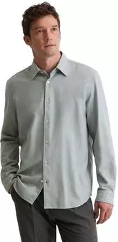 Marc O'Polo Langarmhemd Kent collar multi artic blue