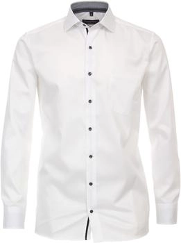 CASAMODA Hemd weiss faux-uni