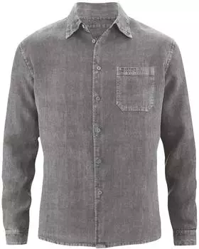 HemPage Hemd Billy Hanf taupe
