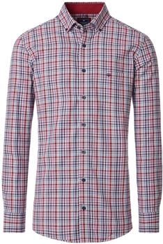 Redmond Modern Fit Herren Freizeithemd Langarm Rot 252005110