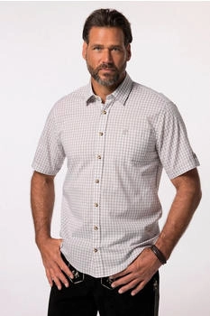 JP 1880 Regular Fit Hemd mit Button-Down-Kragen (66646372) hellgrau/weiß