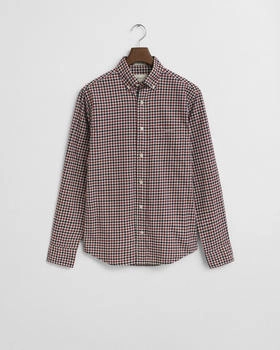 GANT Regular Fit Popeline-Bluse mit Vichy-Karo (3250233) rot