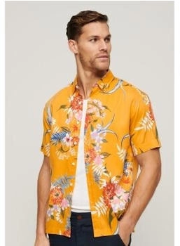 Superdry Hawaii-Hemd M4010353A gelb