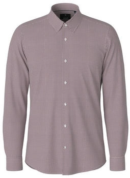 Joop! Pierce Regular Fit dunkelrot/weiss/dunkelblau