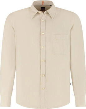 Boss Orange Relegant_6_M Langarmhemd light beige