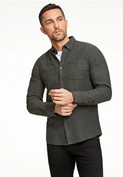Lindbergh Brushed Slim Fit Freizeithemd (30-225050) oliv