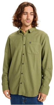 Quiksilver Motherfly Solid Langarmhemd loden green