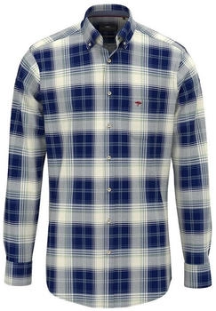 Fynch-Hatton Flanellhemd mit Karomuster dark ivy