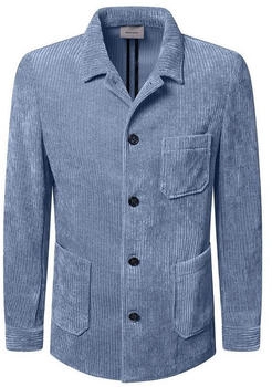 Pierre Cardin Overshirt Regular Fit Langarm blau