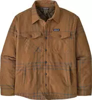 Patagonia LW Insulated Fjord Flannel Hemd defend / deer brown Gr. XS