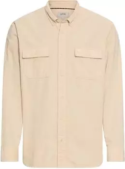 Camel Active Langarmhemd mit Aufgesetzten Taschen (409141-6S41) beige/oatmeal