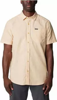 Columbia Rapid Rivers™ Kurzarmhemd (1990801) light camel spaced diamond