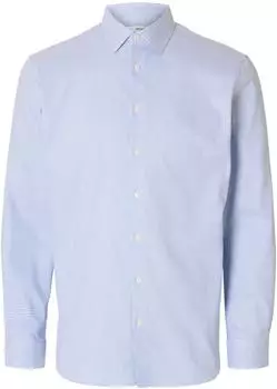 Selected Slhslim-Performance Hemd Ls Noos (16092939) bright white