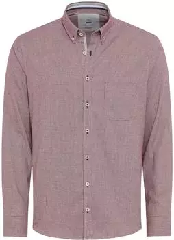 BRAX Herren Hemd Style DANIEL velvet dunkelrot Gr. (413717_74416100_41)