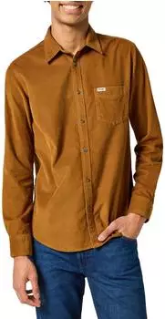 Wrangler 1 Pkt Corduroy Shirt Regular Fit monks robe