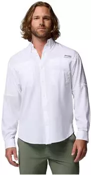 Columbia Tamiami II Langarmshirt (FM7253-100) weiß