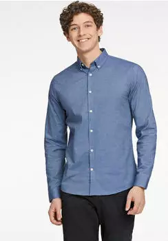 Lindbergh Oxford-Hemd (17451826) dust blau mix