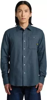G-Star Bristum 20 Slim Fit Langarmhemd (D23553-D742) marine