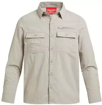 Craghoppers NosiLife Adventure Langarmhemd (CKS028-222) beige