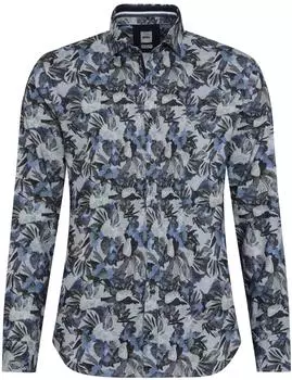 BRAX Herren Hemd Style HAROLD baltic Blau Gr. (473838_74423300_25)