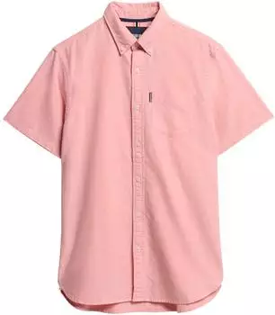 Superdry Oxford Kurzarmhemd (M4010944A) rose pink chambray