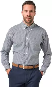 JP 1880 Vichykaro Hemd Comfort Fit waldgrün/grün