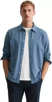 Marc O'Polo Langarmhemd Regular Fit Jersey (35487020) stormy blau