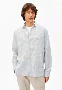 armedangels Check Hemd Relaxed Fit (30008085) fatigue green