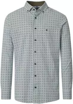 Redmond Comfort Fit Hemd mit Button Down Kragen (252010111 600) grün